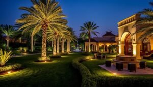 إضاءة حدائق في مبارك الكبير إضاءة حدائق في مبارك الكبير
