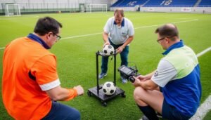 اختبارات جودة ثيل ملاعب كرة القدم وفق معايير الفيفا اختبارات جودة ثيل ملاعب كرة القدم وفق معايير الفيفا