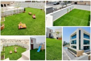 استخدامات متنوعة للعشب الصناعي في المنازل والمساحات التجارية