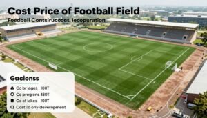 العوامل المؤثرة في تكلفة إنشاء وتجهيز ملاعب كره القدم