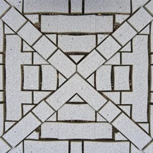 بلاط متداخل على شكل إكس X