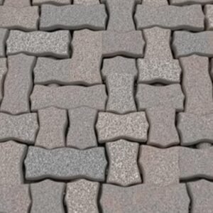 بلاط متداخل على شكل حرف I