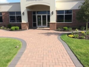 بلاط متداخل في المشاريع التجارية