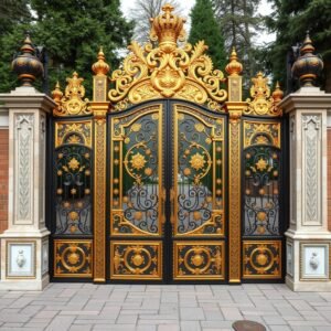 بوابة سور تركي فاخرة بتصميم ملكي بوابة سور تركي فاخرة بتصميم ملكي