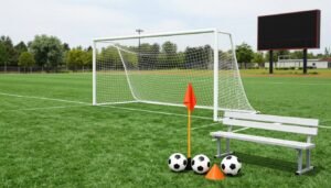 تجهيزات وملحقات ملاعب كره القدم الاحترافية