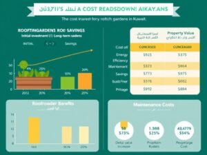 تحليل تكلفة وعائد الاستثمار في حدائق الأسطح