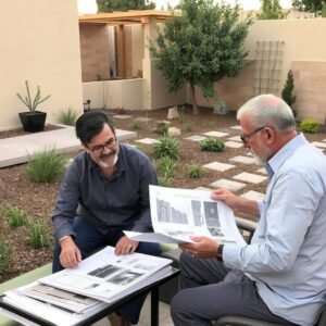 تصميم وتنفيذ حدائق منزلية في الفنيطيس