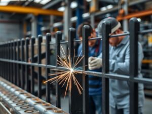 تفاصيل دقيقة في تصنيع السور التركي تظهر جودة المواد والتشطيب تفاصيل دقيقة في تصنيع السور التركي تظهر جودة المواد والتشطيب