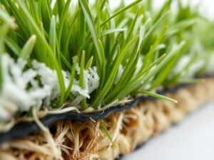 تقنية العشب الهجين الذي يجمع بين الطبيعي والصناعي تقنية العشب الهجين الذي يجمع بين الطبيعي والصناعي