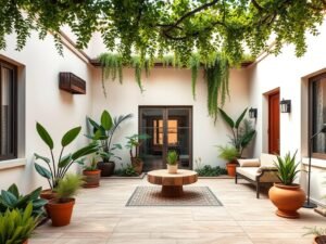 تنسيق حوش منزل في الصليبخات