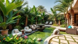 حديقة استوائية في منزل بالدسمة