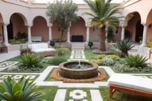 حديقة تراثية بلمسات عصرية في منطقة النزهة حديقة تراثية بلمسات عصرية في منطقة النزهة