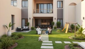 حديقة منزلية في الصليبخات توفر مساحة للعائلة