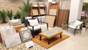 خامات طبيعية مستخدمة في تنسيق حدائق السالمية