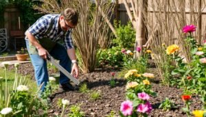 صيانة موسمية لحديقة في منطقة حطين خلال فصل الربيع