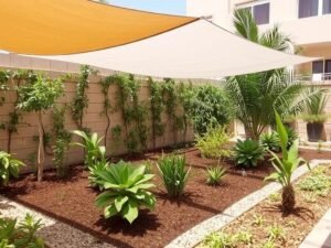 طرق حماية النباتات من الحرارة الشديدة في حدائق الشامية