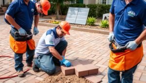 فريق جنا البستان المتخصص في البلاط المتداخل