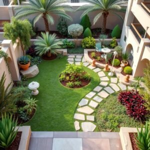 مثال على الوحدة والانسجام في تنسيق حدائق النزهة مثال على الوحدة والانسجام في تنسيق حدائق النزهة