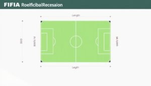 مخطط أبعاد ملعب كرة القدم القانوني وفق معايير الفيفا مخطط أبعاد ملعب كرة القدم القانوني وفق معايير الفيفا