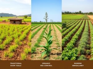 مقارنة بين أنواع الزراعة المختلفة التي يمارسها الزراع مقارنة بين أنواع الزراعة المختلفة التي يمارسها الزراع