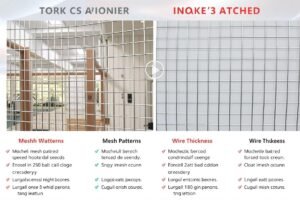 مقارنة بين أنواع مختلفة من الشبك التركي لمساعدة المستهلك في الاختيار