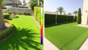 مقارنة بين حديقة بثيل الشويخ وأخرى بدون ثيل في الكويت مقارنة بين حديقة بثيل الشويخ وأخرى بدون ثيل في الكويت