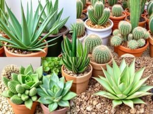 نباتات عصارية وصبار مناسبة لتنسيق حدائق السالمية