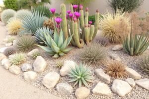 نباتات محلية مقاومة للجفاف مستخدمة في تنسيق حدائق الشامية