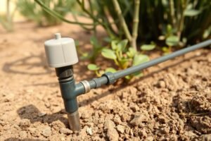 نظام ري بالتنقيط في حديقة سعودية لتوفير المياه نظام ري بالتنقيط في حديقة سعودية لتوفير المياه