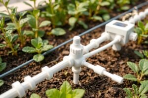 نظام ري بالتنقيط لحدائق الأسطح