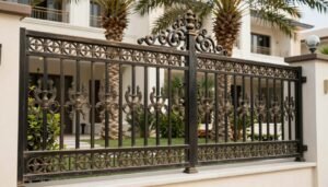 تصميم فاخر للسياج التركي المعدني تصميم فاخر للسياج التركي المعدني