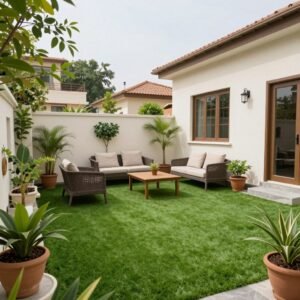 ثيل صناعي الكويت في حديقة منزلية