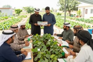 زراع الكويت يقدمون ورشة تدريبية عن الزراعة المستدامة للمجتمع المحلي