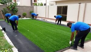 شركة جنة البستان لتوريد وتركيب العشب صناعي امغره شبك تركي