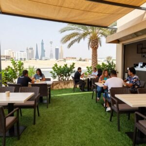 عشب صناعي للمطاعم والكافيهات في الشويخ