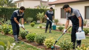 فريق صيانة حدائق محترف في الكويت