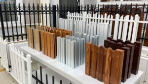 مجموعة متنوعة من مواد وتصاميم السياج التركي