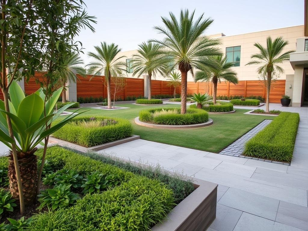 تنسيق حدائق خارجية بالكويت للشركات والمؤسسات