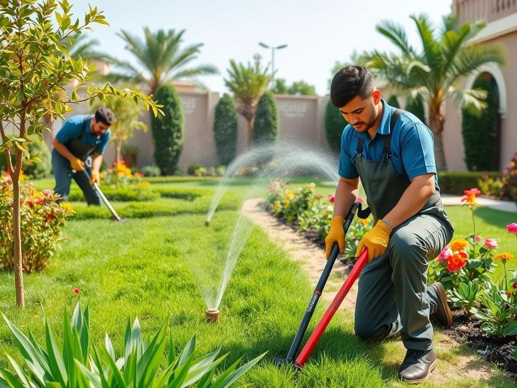صيانة حدائق منزلية في الكويت
