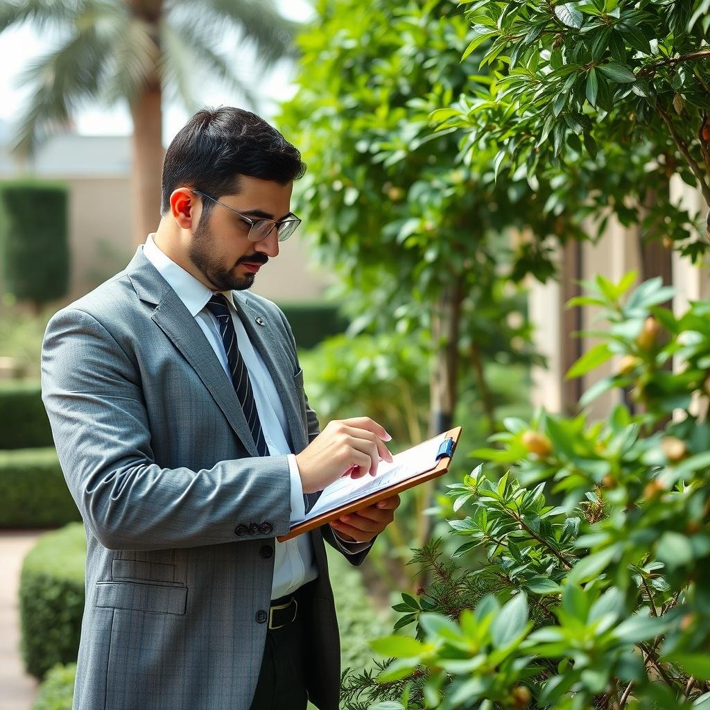 مهندس تنسيق حدائق محترف في مبارك الكبير