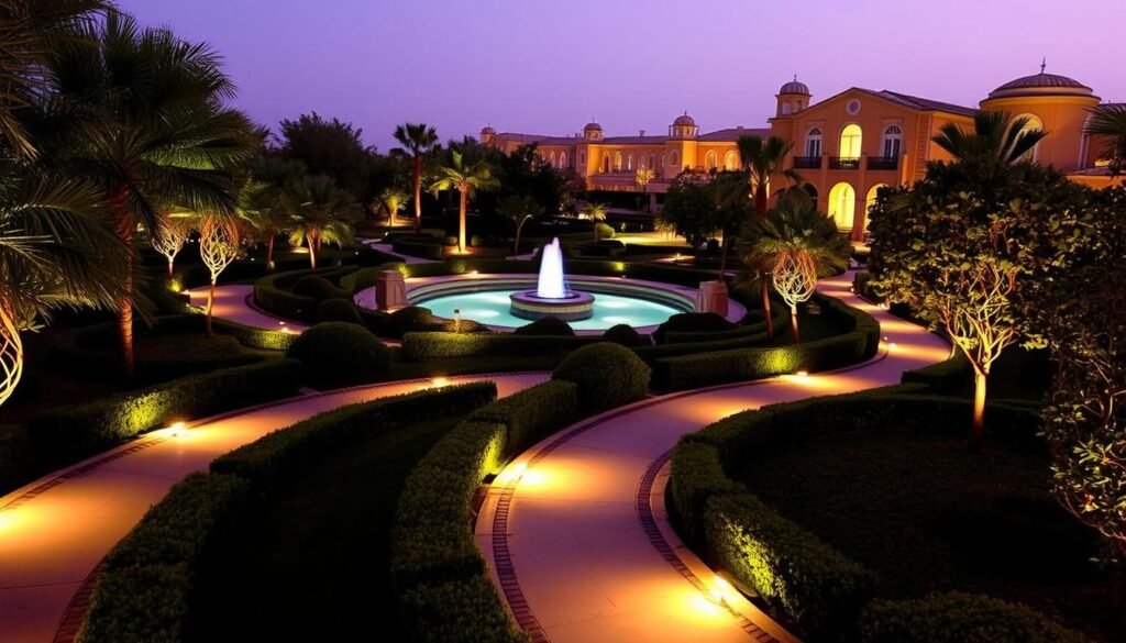 إضاءة الممرات والمناطق