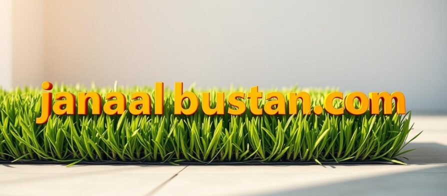 تركيب العشب الصناعي