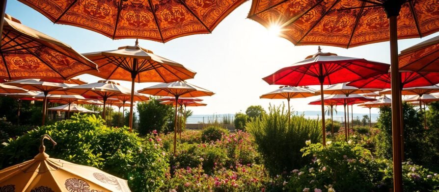 تركيب مظلات حدائق