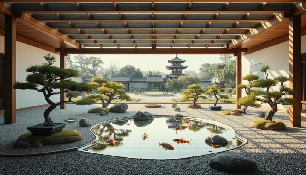 تصميم حدائق Zen