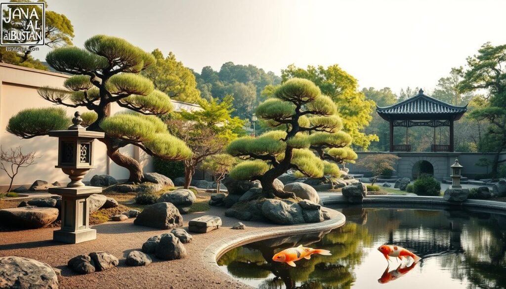 تصميم حدائق zen