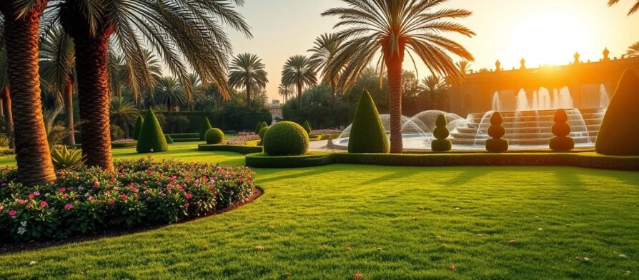 تصميم حدائق صغيرة