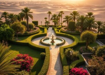 تنسيق حدائق عامة وحدائق شوارع