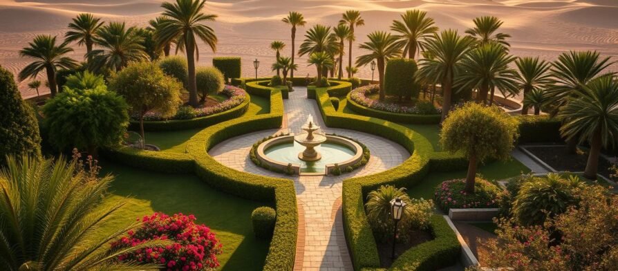 تنسيق حدائق عامة وحدائق شوارع