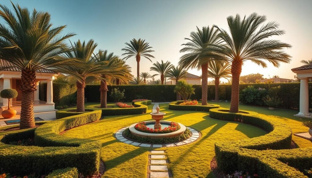 تنسيق حدائق فلل