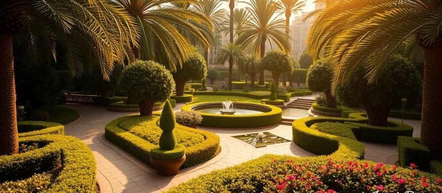 تنسيق حدائق فلل